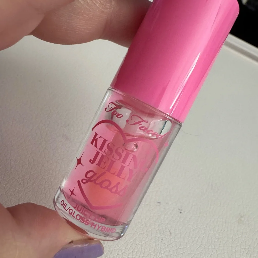 Too Faced Kissing Jelly Gloss - Pink Sherbet